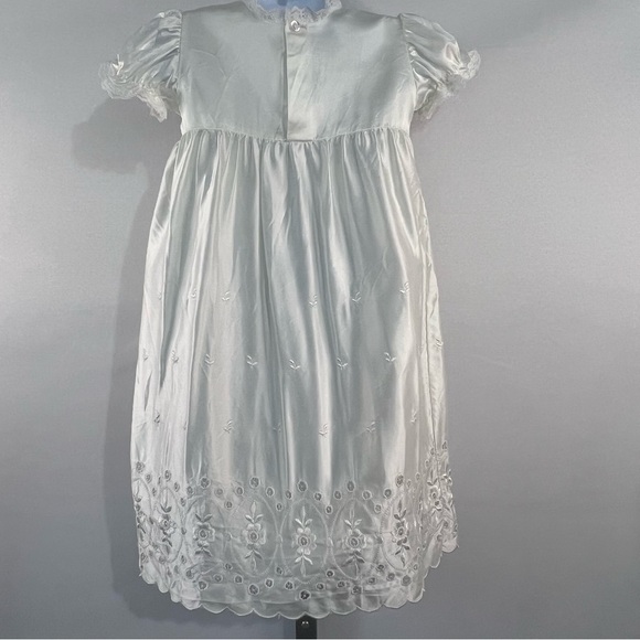 Vintage 5 piece christening gown set; baptism gown set - Picture 10 of 15